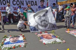 Ricardo Lagunes y Antonio Díaz, defensores desaparecidos © EFE