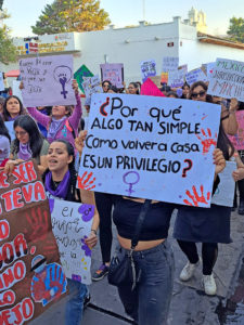 Día Internacional de la Mujer en San Cristóbal de las Casas, marzo de 2024 © SIPAZ