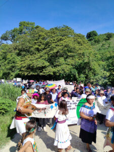 Peregrinación del Pueblo Creyente en Chilón, agosto de 2025 © SIPAZ