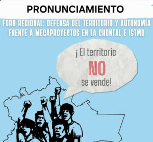 Foro Regional: Defensa del Territorio y Autonomía frente a Megaproyectos
