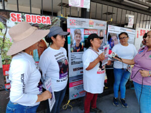 Colectiva Madres en Resistencia, madres buscadoras en Chiapas, Tuxtla Gutiérrez, agosto de 2025 © SIPAZ