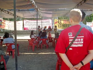 Acompañamiento a evento El Istmo es nuestro en Oaxaca © SIPAZ