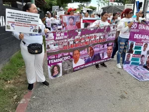 Actividades en Tuxtla Gutiérrez en el marco del Día Internacional de los desaparecidos, agosto de 2025 © SIPAZ